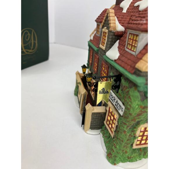 Department 56 Dickens Village Dedlock Arms 3rd Edition 1994 lighted inn - Picture 3 of 11